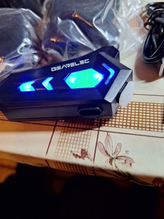 Intercomunicador Bluetooth Gearelec con Luces