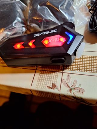 Intercomunicador Bluetooth Gearelec con Luces