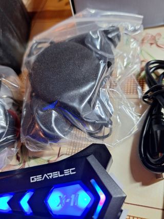 Intercomunicador Bluetooth Gearelec con Luces