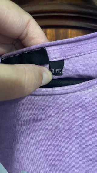 Camiseta Anabel Lee Tú y Yo Morada