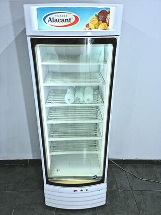Congelador industrial Vertical Cristal Alacant
