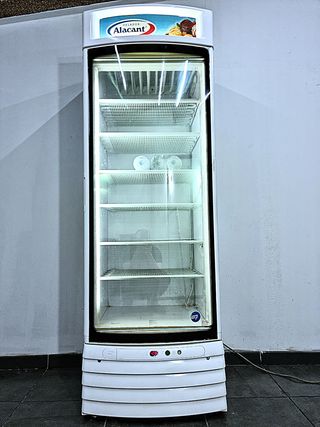 Congelador industrial Vertical Cristal Alacant