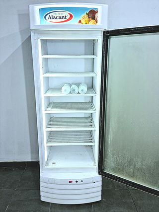 Congelador industrial Vertical Cristal Alacant