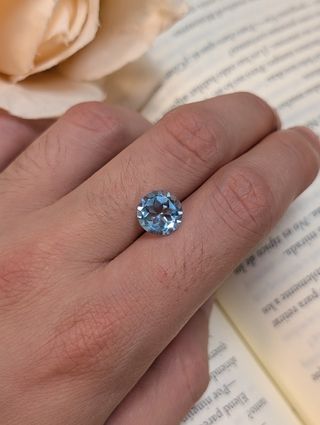 Aguamarina Natural Azul