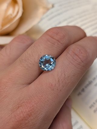 Aguamarina Natural Azul