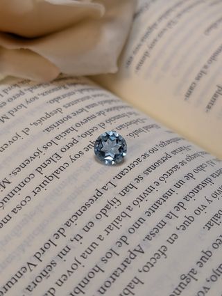 Aguamarina Natural Azul