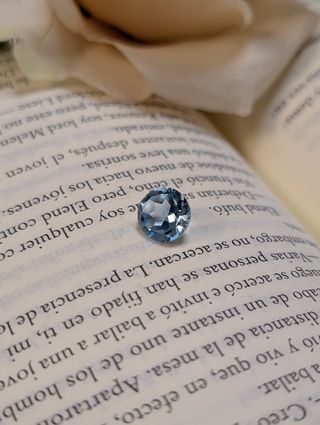 Aguamarina Natural Azul