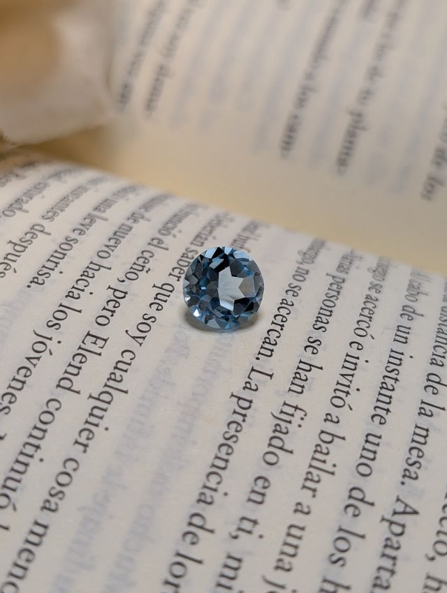 Aguamarina Natural Azul