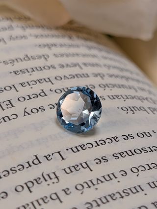 Aguamarina Natural Azul