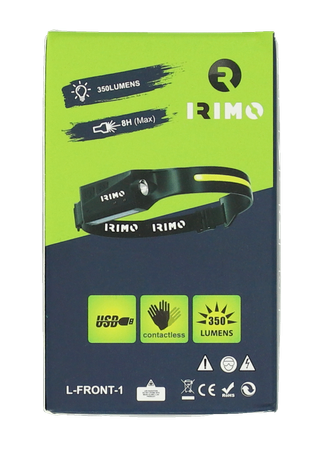 Lanterna frontal LED Cob 350 lm + XPE 90 lm