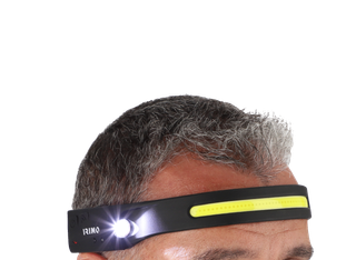 Lanterna frontal LED Cob 350 lm + XPE 90 lm