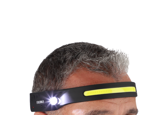 Lanterna frontal LED Cob 350 lm + XPE 90 lm