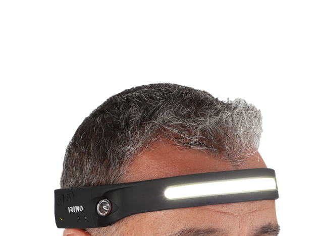 Lanterna frontal LED Cob 350 lm + XPE 90 lm