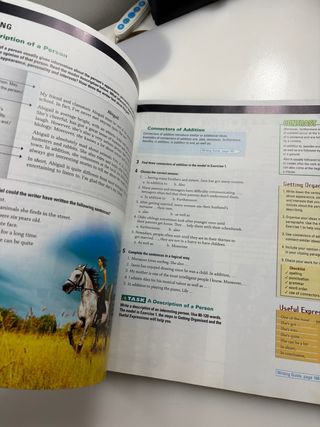 libro inglés, primero de bachillerato