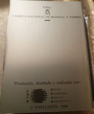 Estuche XXV Aniversario boda Reyes España  1987