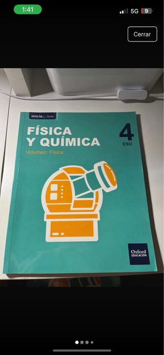 Libros física y química 4 eso Oxford