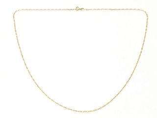 cadena oro 18k 25cm