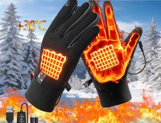 Guantes Calefactables Negros