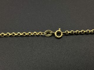 cadena oro 18k 25cm