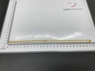 cadena oro 18k 25cm
