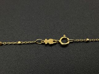 cadena oro 18k 40cm