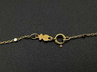 cadena oro 18k 40cm