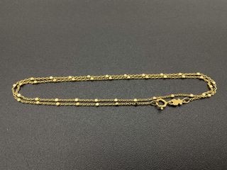 cadena oro 18k 40cm