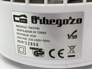 ventilador orbegozo tw0745