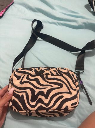 Bolso estampado cebra