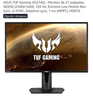 Monitor da gioco ASUS TUF VG27AQ QHD 27