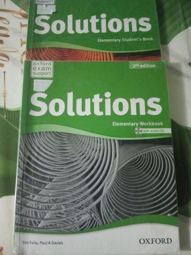 Solutions 2nd edition Elementary. Workbook CD Pack