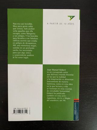 Libro de lectura; "Noa, la joven fantasma"