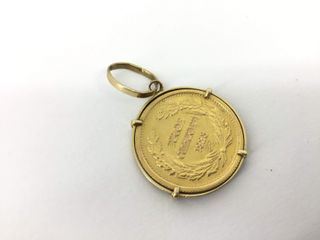 colgante oro 18k