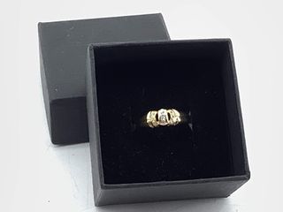 anillo oro 18k con piedra