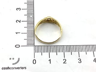 anillo oro 18k con piedra