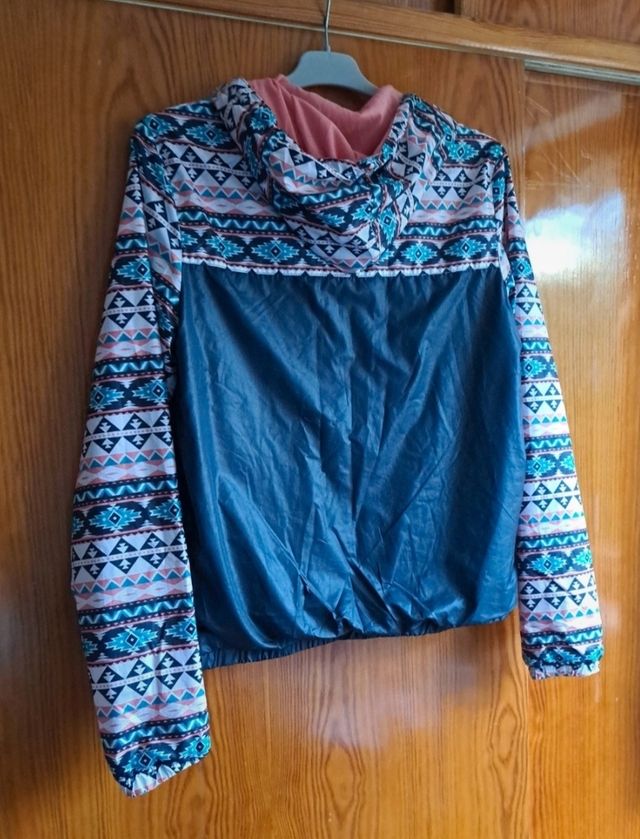 Chaqueta Cortavientos Estampada