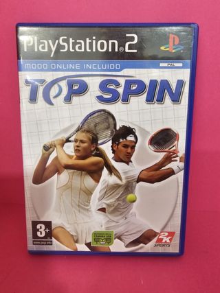 Videojuego PS2 Top Spin 