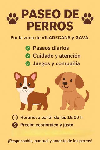 Paseo perros