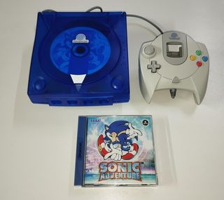DREAMCAST AZUL + SONIC ADVENTURE