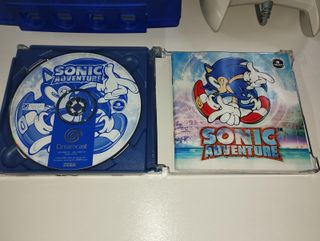 DREAMCAST AZUL + SONIC ADVENTURE
