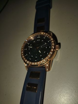 Reloj Guess Azul y Dorado
