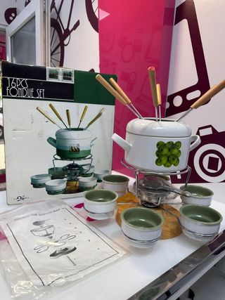 Chocolatera Fondue Set 16 Pcs