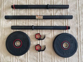 Set barra + discos DOMYOS 5 kg