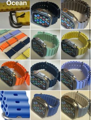 Correa Apple Watch Ultra Azul