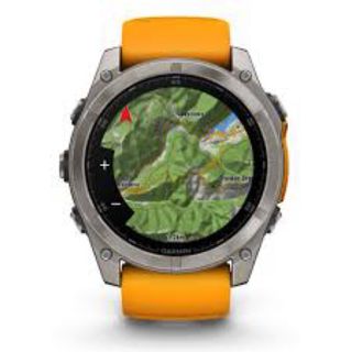Garmin Fenix 8 AMOLED Zafiro 47mm Titanio Plateado