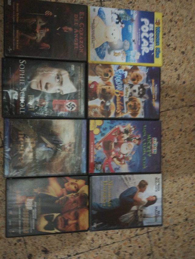 Lote 6 Películas DVD Variadas