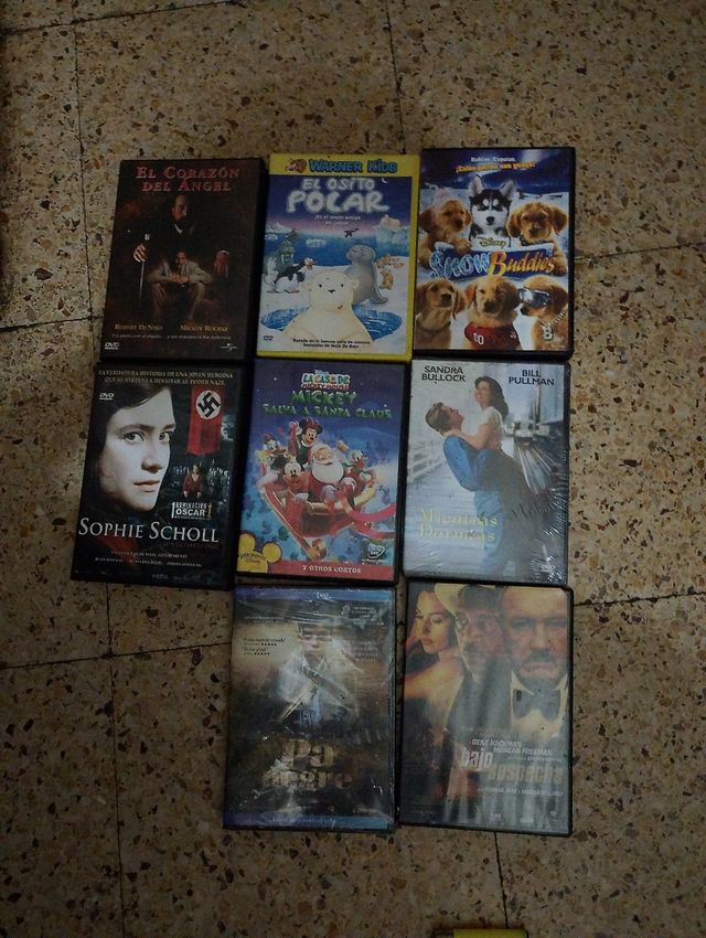 Lote 6 Películas DVD Variadas