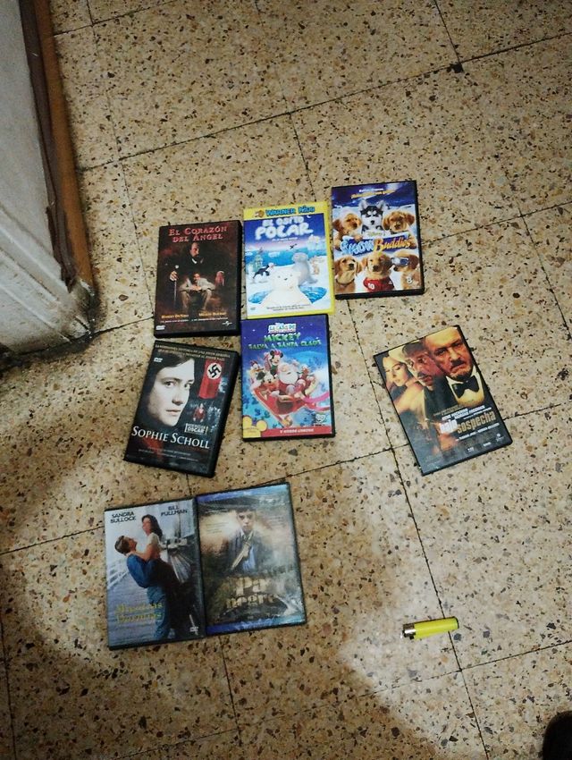 Lote 6 Películas DVD Variadas