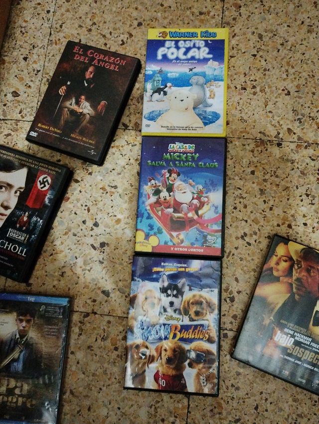 Lote 6 Películas DVD Variadas