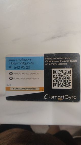 Patinete Eléctrico SmartGyro